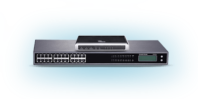 image of analog VOIP gateways integrate traditional phone systems into a VoIP network