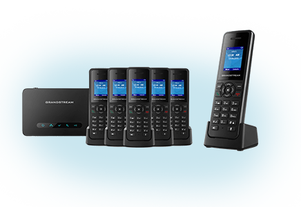 image of grandstream Cordless IP Phones to Mobilize a VoIP Network for business communication