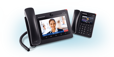 image of the video call or conferencing ip phone for business communication from grandstream India
