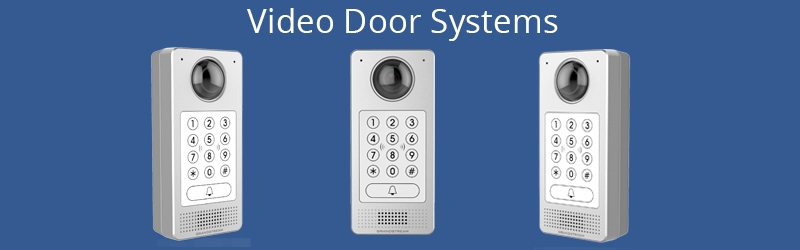 image of video door systems, manages and records access for business - grandstream India