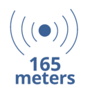 image icon representing 165 Meter Range in grandstream product for business communication