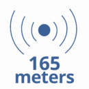 image icon representing 165 Meter Range in grandstream product for business communication