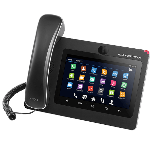 image of desktop video phone for enterprise users for business communication from grandstream