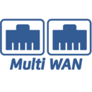 image of icon representing Multi-WAN speed for business communication & security - grandstream