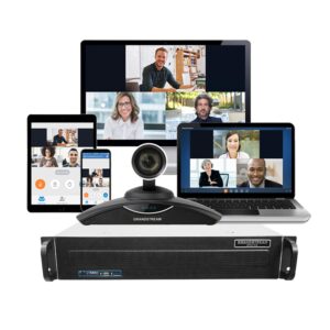 image of grandstream VC solution for business communication - IPVT10 Video Conferencing Server