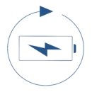 image icon representing recharge battery in grandstream products for business communication