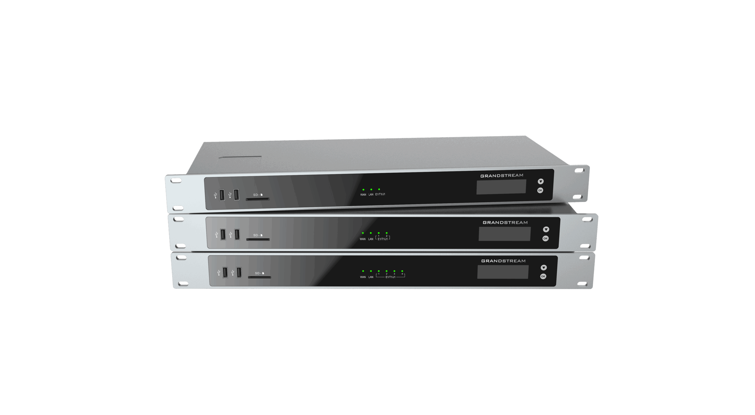 image of Digital VoIP Gateway that allows digital PSTN & ISDN to integrate with VoIP networks