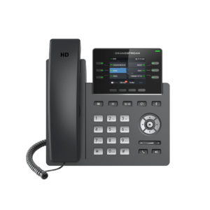 image of 3-line carrier-grade IP phone from grandstream india for business communication