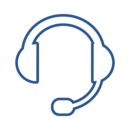 image icon of headphone with mike connectivity in grandstream product for business communication