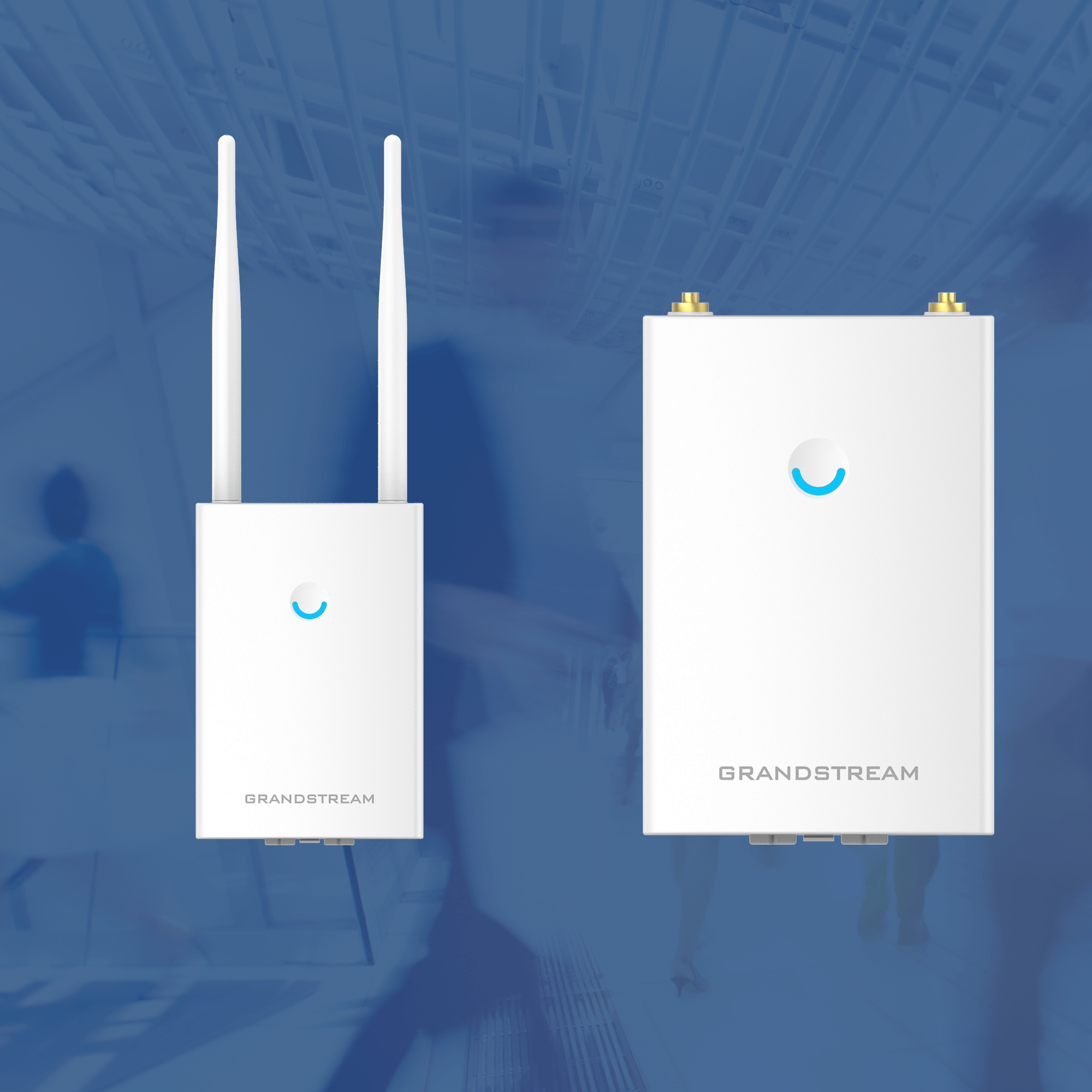 image of the outdoor Wi-Fi access point that offers range support for both indoor & outdoor
